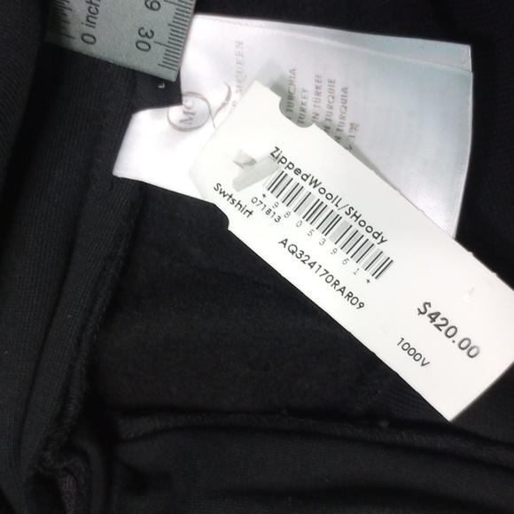 Alexander McQueen- MCQ Zippered Hoodie - Picture 14 of 16